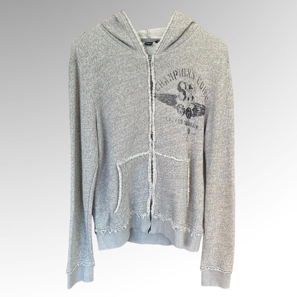 Buffalo David Britton Full Zip Hooded Sweater.